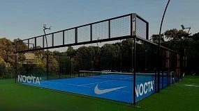Foto de Greenset instala las primeras pistas para un evento de Nike en Estados Unidos