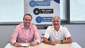 Foto de GENCI y ADINE firman un convenio sobre la RAP de envases y el PPWR