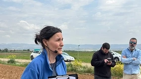 Foto de Entrevista a Lucía Sánchez, técnica responsable de Experimentación de Oleaginosas y Leguminosas en INTIA