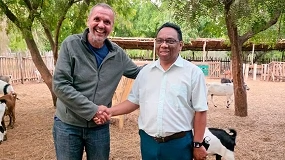 Foto de El Gobierno de Madagascar respalda el proyecto que mejora sus cabras con genética española