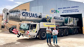 Foto de Gr�as Sol Ib�rica incorpora su primera gr�a m�vil nueva con la adquisici�n de una Liebherr LTM 1300-6.4