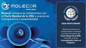 Molecor renueva su compromiso con el Pacto Mundial de la ONU y avanza en transparencia y sostenibilidad