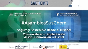 Foto de La Asamblea General de SusChem-Espa�a 2026 abordar� el enfoque 'Seguro y Sostenible desde el Dise�o'