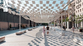 Foto de Denvelops y Eurecat, premio Delta de Oro por una pérgola desarrollada para generar sombra estacional en espacios urbanos