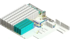 Foto de Jungheinrich automatiza el nuevo centro logístico de Eisenhart Laeppché con cerca de 19.000 ubicaciones de almacenamiento
