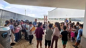 Foto de Rita das Batatinhas Fritas leva a reciclagem de �leos alimentares �s escolas