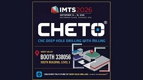 Foto de Cheto leva solu��es de fura��o profunda e fresagem CNC � IMTS 2026, em Chicago