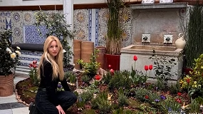 Foto de Fanny Testa, responsable de El Patio de los Perfumes de Granada