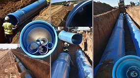 Foto de Evolución del uso del PVC-O para el transporte de agua a presión de pequeños a grandes diámetros