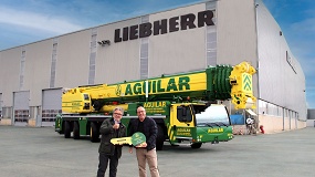 Gr�as Aguilar refuerza su crecimiento con 15 nuevas gr�as Liebherr