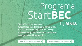 Foto de El Ministerio de Agricultura y Ainia celebrar�n el 17 de septiembre una nueva edici�n del �demo day� de StartBEC
