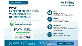 Foto de Anese y EVO organizan en octubre el primer curso en España para expertos en medición y verificación del desempeño
