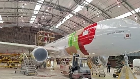 Foto de AkzoNobel aligera la carga de TAP Air Portugal con un recubrimiento aeroespacial más eficiente