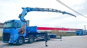 Foto de Transgrua refor�a a sua frota com a potente grua Palfinger PK 92002 SH