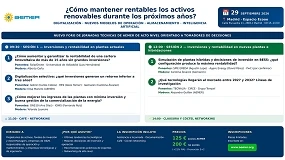 Foto de Aemer analizará en Madrid cómo mantener la rentabilidad de los activos renovables