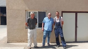 Foto de AESLA recibe la visita de un ganadero brasileño interesado en la genética Lacaune
