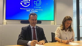 Foto de ACPS y Ecoembes renuevan hasta 2028 su colaboración para impulsar el reciclaje del poliestireno