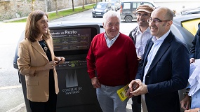 Foto de Santiago de Compostela prueba un sistema con tarjeta para mejorar la separación de residuos