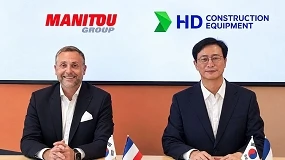 Foto de Manitou Group assina acordo de colabora��o com a HD Construction Equipment