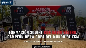 Foto de CJM Sport organiza un webinar con David Valero para presentar las novedades de Squirt