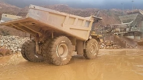 Foto de Pneus BKT est�o � altura do desafio das pedreiras e das minas