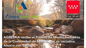 Foto de Agremia recibe el Premio de Medio Ambiente de la Comunidad de Madrid por Ahorra con CAEs