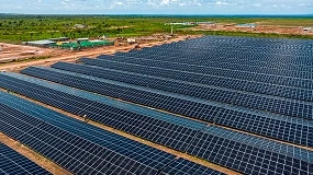 Foto de Kamoa-Kakula, la primera planta solar con almacenamiento de África para suministro energético 24/7