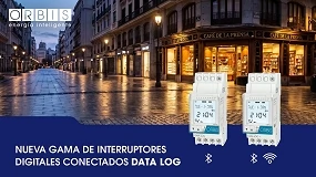 Foto de ORBIS optimiza la gestión de las instalaciones con su nueva gama de interruptores horarios DATA LOG