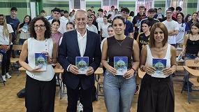 Foto de Las agendas escolares de AIQBE llegan a las aulas de Huelva y Palos de la Frontera
