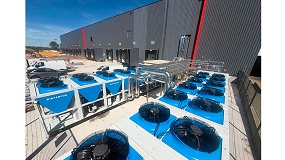 Foto de 1,36 MW de refrigeraci�n industrial con NH₃ en un centro log�stico de Francia