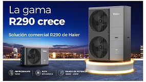 Haier lanza una nueva bomba de calor monobloc aire-agua (ATW) comercial con R290