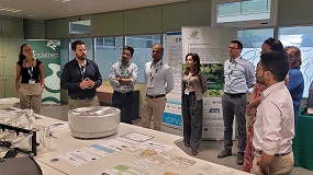 Foto de Los miembros del consorcio del proyecto BeyondBattRec visitan las instalaciones de Andaltec