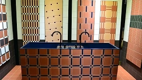 Foto de Cersaie 2026 muestra la evolución del baño y las superficies cerámicas