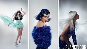 Foto de Glamorous Glimps, la colección de Marta Robak que explora el movimiento y la construcción de la forma