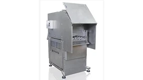Foto de Cruells: guilhotina H5 para o corte de blocos de produtos congelados