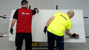 Weber y Rubi se al�an para impulsar la colocaci�n cer�mica de gran formato