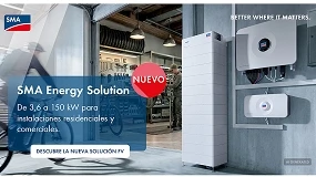 Foto de SMA presenta nuevas soluciones para una gestión energética eficiente en viviendas y pequeños negocios