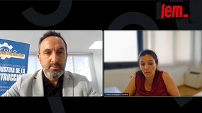 Foto de Entrevista a Estefan�a Delgado, gerente ejecutiva de Aminer