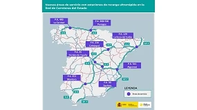 Foto de El Gobierno autoriza a licitar la construcción y explotación de estaciones de recarga ultrarrápidas en ocho áreas de servicio por 612 millones de euros