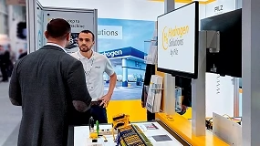 Foto de Pilz muestra en Hydrogen Technology World Expo cómo integrar Safety y Security en las instalaciones de hidrógeno