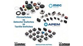 Foto de Ermec, distribuidor de Apem, impulsa la selecci�n de soluciones de conmutaci�n y detecci�n