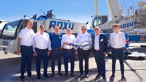 Gr�as Roxu incorpora la gr�a Liebherr LTM 1400-6.1 para reforzar su capacidad operativa en grandes proyectos