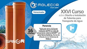 Foto de Molecor presentar� SANOR� en el XXVI Curso sobre Dise�o e Instalaci�n de Tuber�as para Transporte de Agua