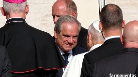Foto de El Papa León XIV recibe en audiencia a una delegación de la PGEU