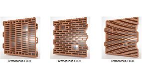 Foto de El Consorcio Termoarcilla presenta las nuevas geometras del bloque Termoarcilla ECO