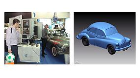 Foto de AsorCAD Engineering muestra su tecnologa de digitalizado en 3D en la BIEMH 2012