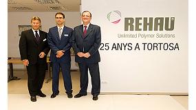 Foto de La firma Rehau celebra el 25 aniversario de su fbrica en Tortosa