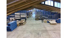 Foto de Ohra proporciona 800 espacios de almacenamiento al distribuidor de madera Gitsche