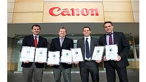 Foto de Canon recibe el reconocimiento de los premios BLI 2013 a la eficiencia energtica y a la innovacin