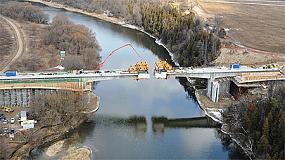 Foto de Ulma aporta sus soluciones en la construccin del puente sobre Grand River